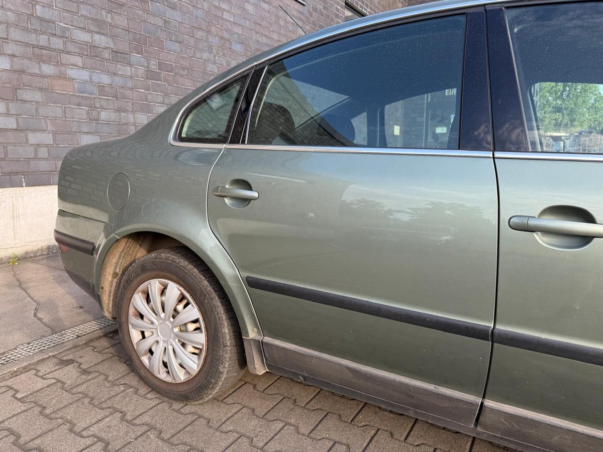VW Passat 3BG original Tür hinten rechts LA6W Frescogrün Limousine Rohbau BJ01
